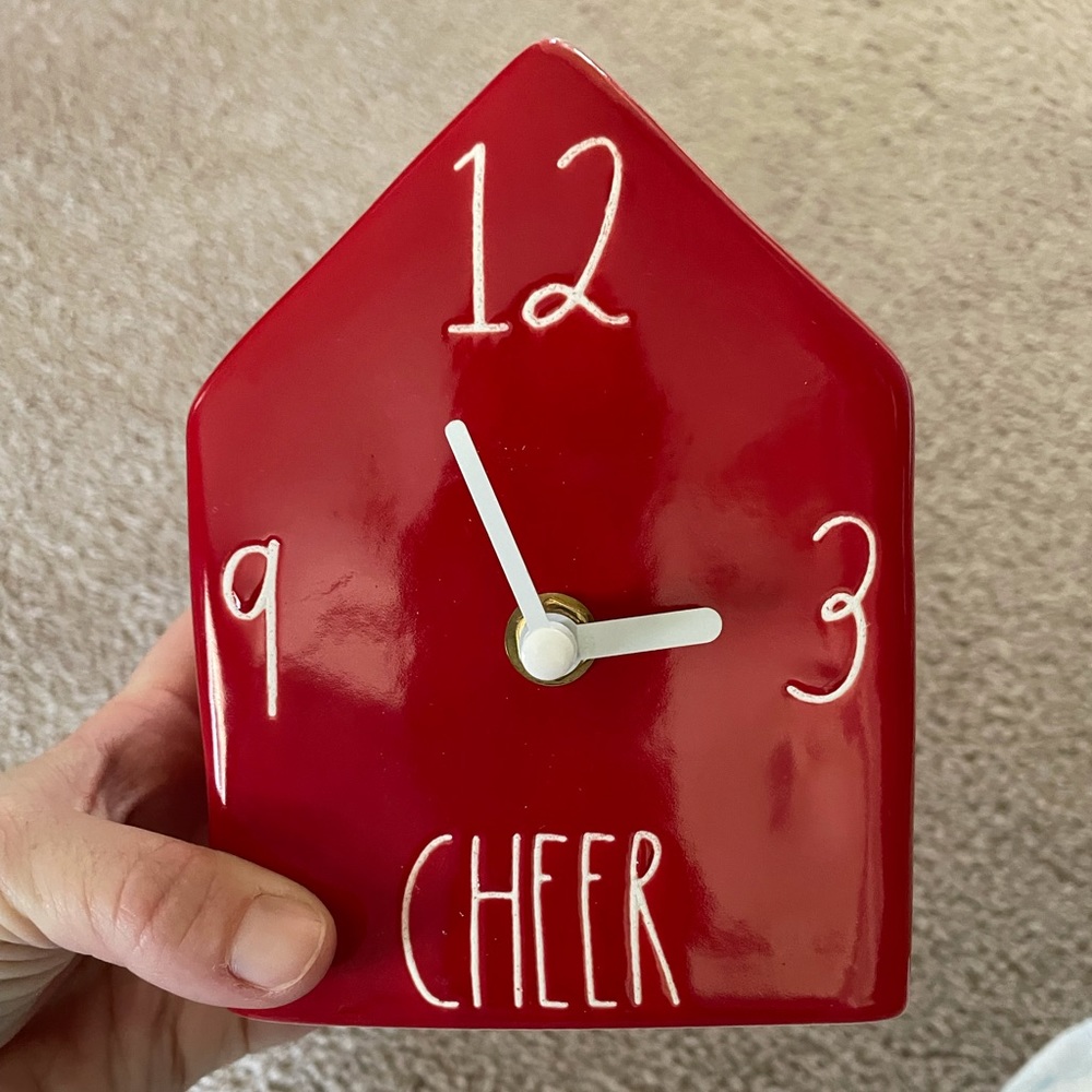 Rae Dunn cheer clock!
